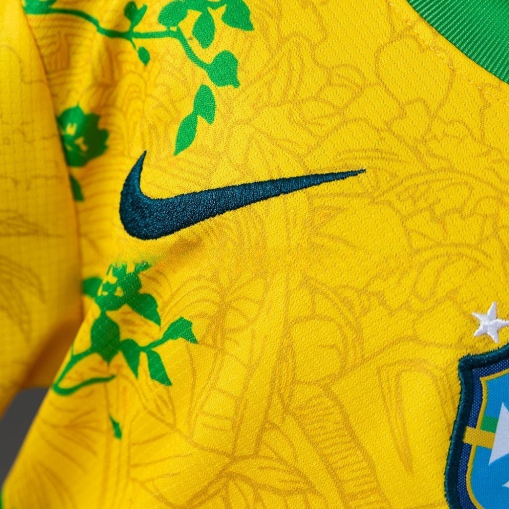 2026 Brazil "Rio Wings" Kids Size Kit from FootballPrestige.club - Premium Football Kits