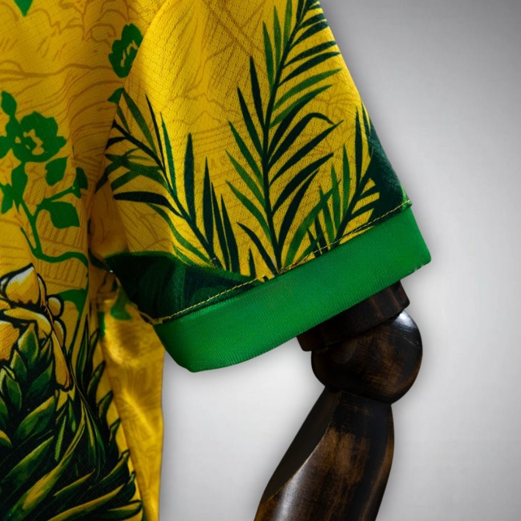 2026 Brazil "Rio Wings" Kids Size Kit from FootballPrestige.club - Premium Football Kits