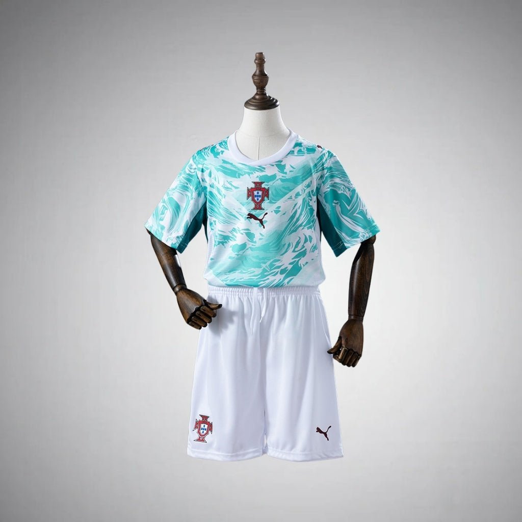2026 Portugal Away Kids Size Kit from FootballPrestige.club - Premium Football Kits