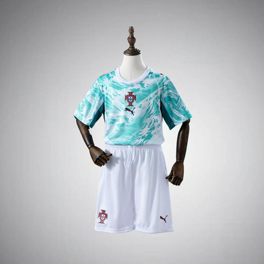 2026 Portugal Away Kids Size Kit from FootballPrestige.club - Premium Football Kits