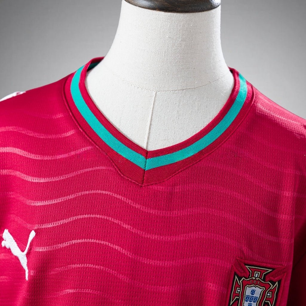 2026 Portugal Home Kids Size Kit from FootballPrestige.club - Premium Football Kits