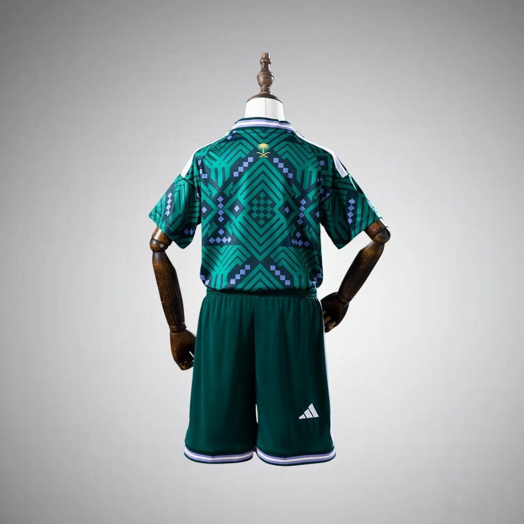 2026 Saudi Arabia Home Kids Size Kit from FootballPrestige.club - Premium Football Kits