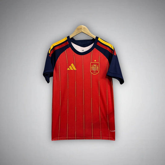 2026 Spain Home Kit from FootballPrestige.club - Premium Football Kits