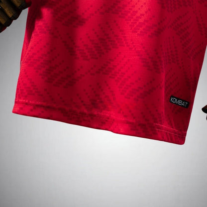 2026 Tunisia Home Kids Size Kit from FootballPrestige.club - Premium Football Kits