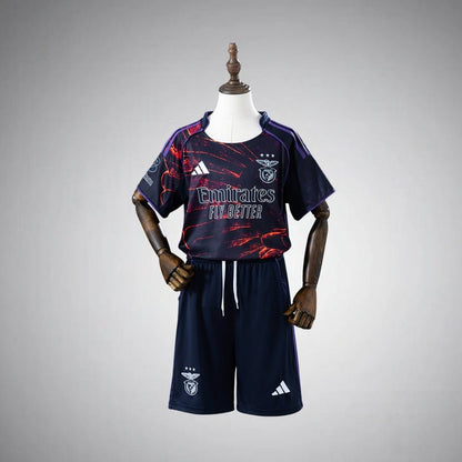 25/26 SL Benfica Fourth Kids Size Kit from FootballPrestige.club - Premium Football Kits