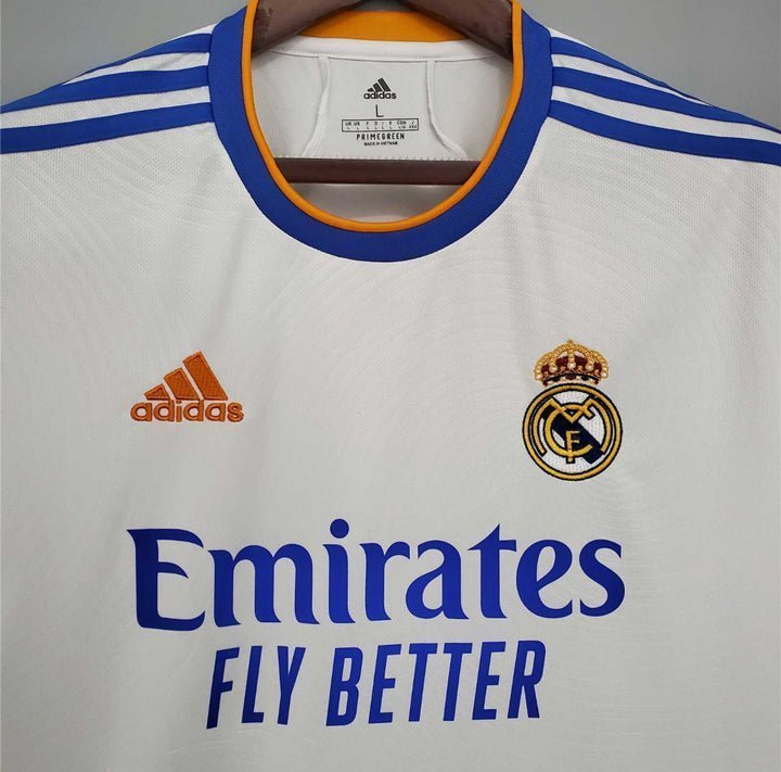 21/22 Real Madrid Home Kit from FootballPrestige.club - Premium Football Kits