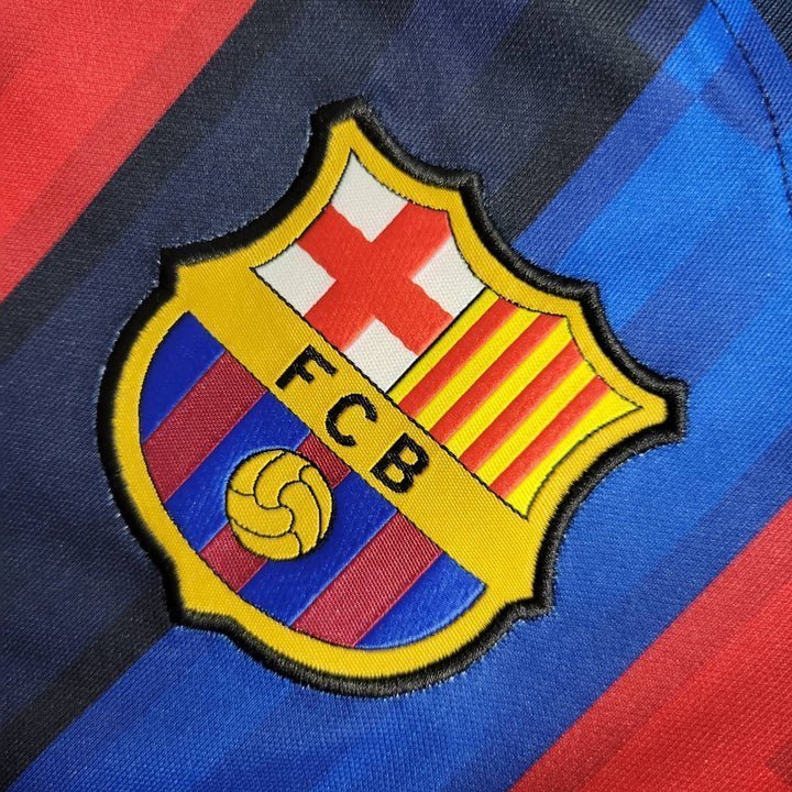 22/23 FC Barcelona Home Kit from FootballPrestige.club - Premium Football Kits