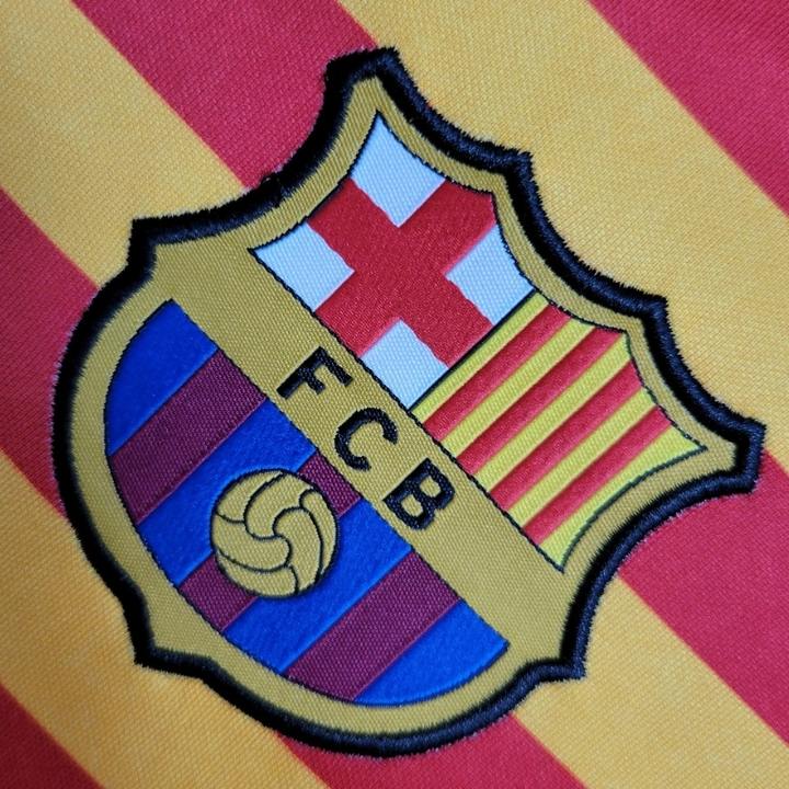 23/24 FC Barcelona 4th Premium Kit from FootballPrestige.club - Premium Football Kits