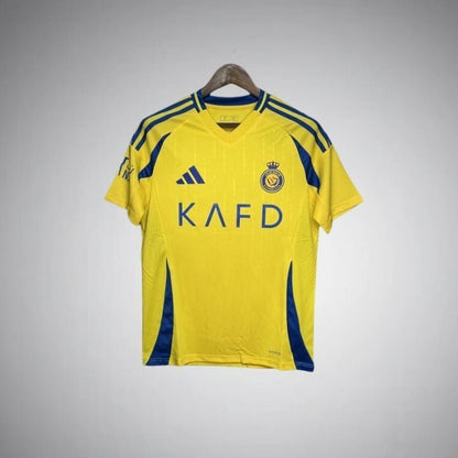 24/25 Al-Nassr Home Kit from FootballPrestige.club - Premium Football Kits