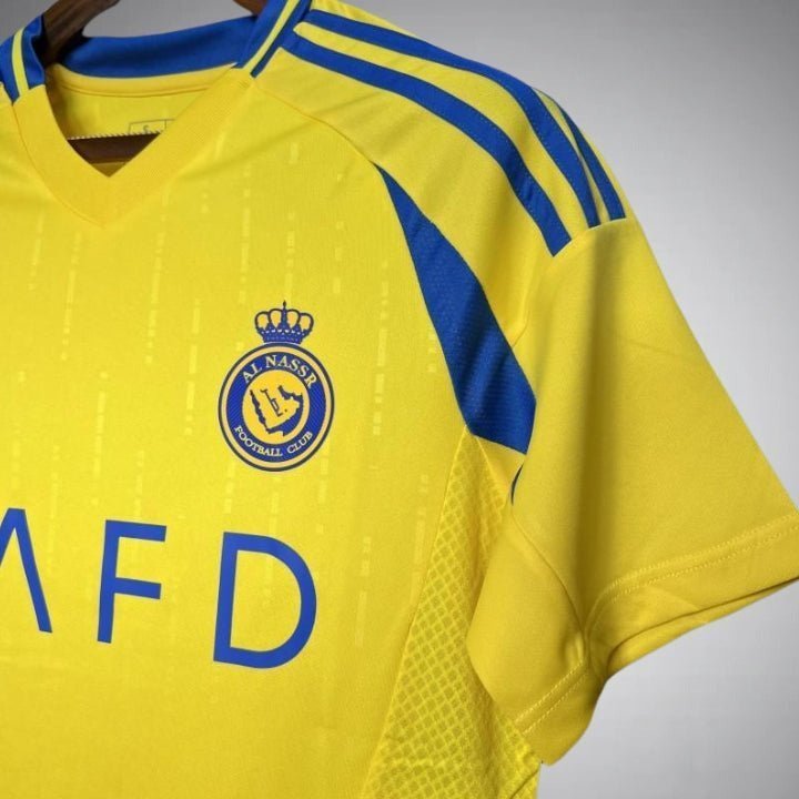 24/25 Al-Nassr Home Kit from FootballPrestige.club - Premium Football Kits