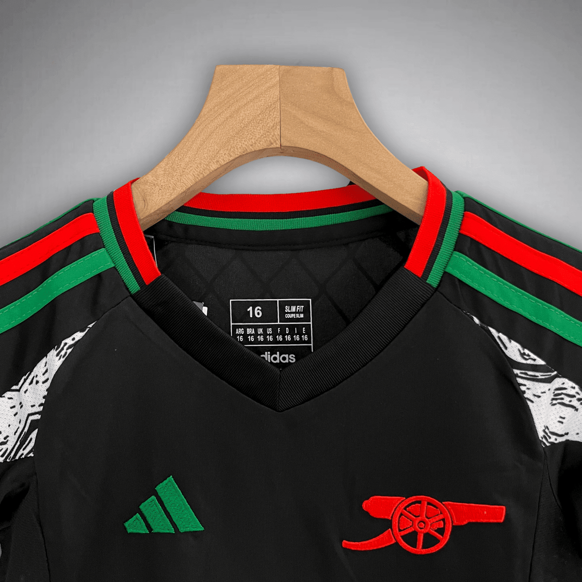 24/25 Arsenal Away Kids Size Kit from FootballPrestige.club - Premium Football Kits