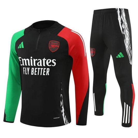 24/25 Arsenal Away Premium Tracksuit from FootballPrestige.club - Premium Football Kits