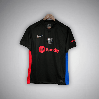 24/25 FC Barcelona Away Kit from FootballPrestige.club - Premium Football Kits