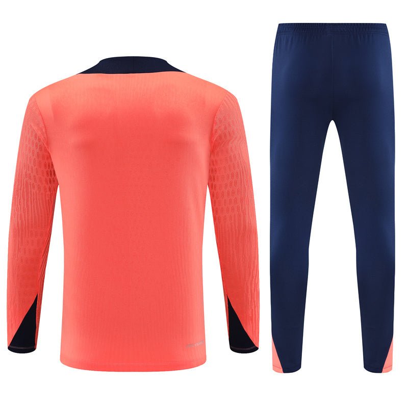 24/25 FC Barcelona Home Kids Size Tracksuit from FootballPrestige.club - Premium Football Kits