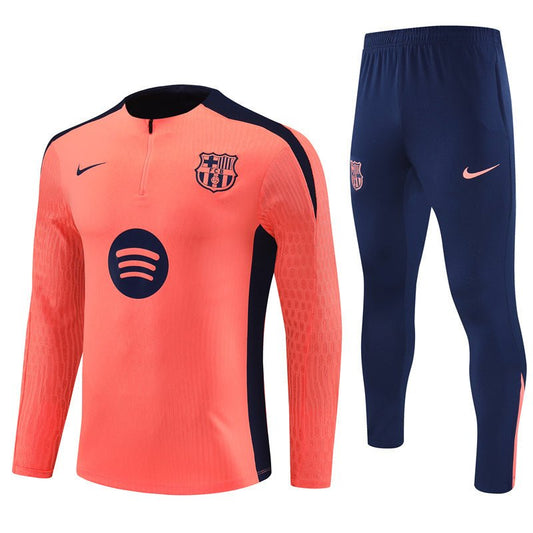 24/25 FC Barcelona Home Tracksuit from FootballPrestige.club - Premium Football Kits