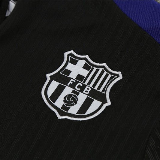 24/25 FC Barcelona Training Kids Size Tracksuit from FootballPrestige.club - Premium Football Kits