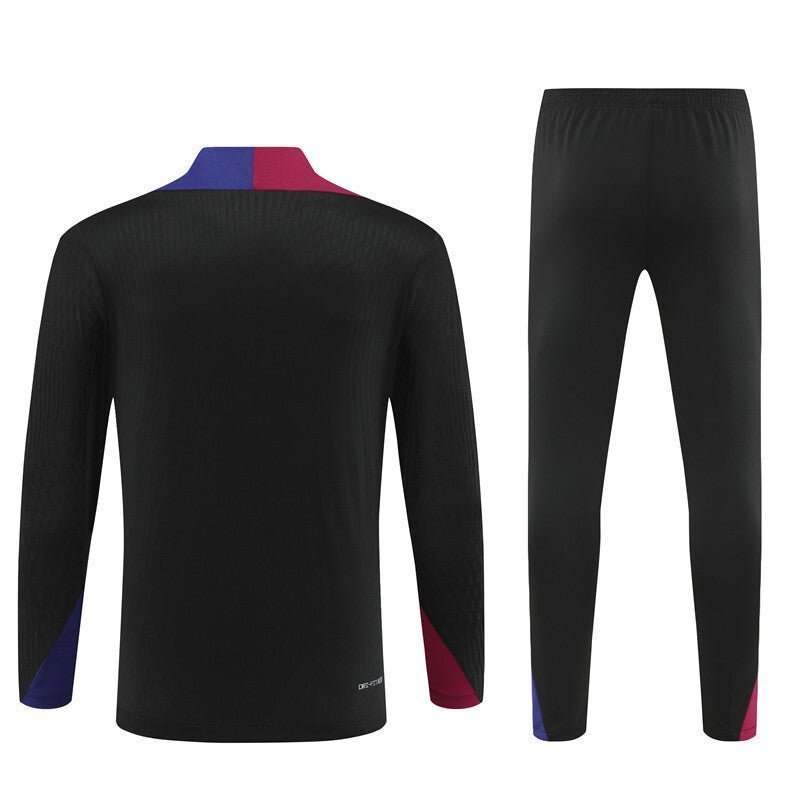 24/25 FC Barcelona Training Kids Size Tracksuit from FootballPrestige.club - Premium Football Kits