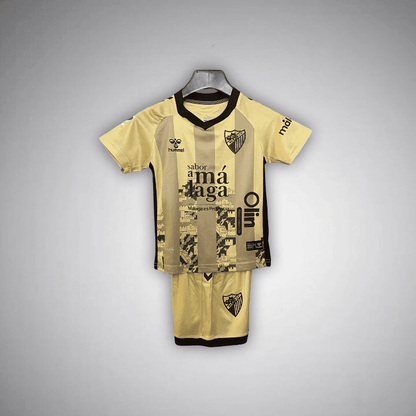 24/25 Málaga Third Away Kids Size Kit from FootballPrestige.club - Premium Football Kits