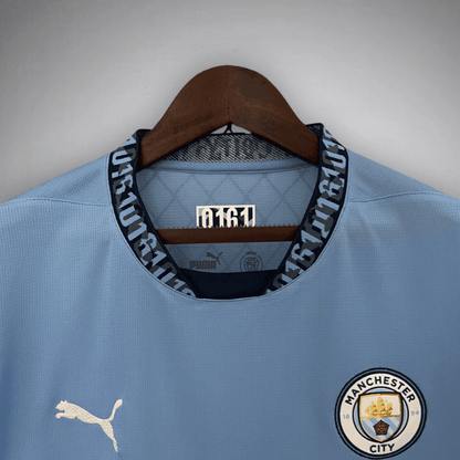 24/25 Manchester City Home Premium Kit from FootballPrestige.club - Premium Football Kits