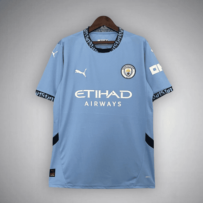 24/25 Manchester City Home Premium Kit from FootballPrestige.club - Premium Football Kits