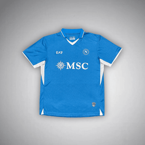 24/25 Napoli Home Kit from FootballPrestige.club - Premium Football Kits