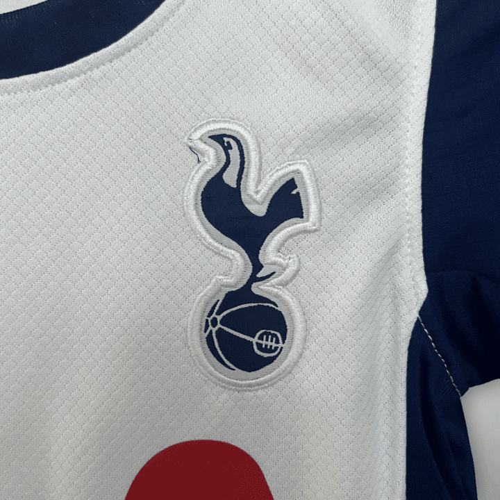 24/25 Tottenham Home Kids Size Kit from FootballPrestige.club - Premium Football Kits