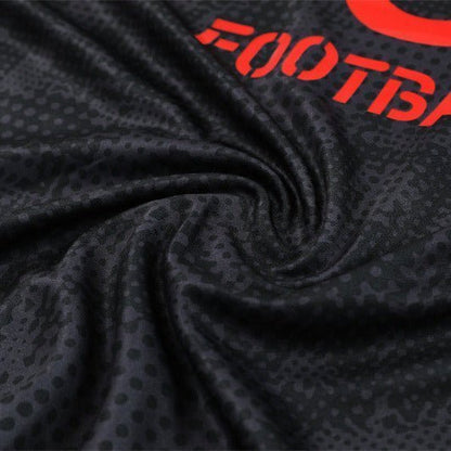25/26 AC Milan Training Black Tracksuit from FootballPrestige.club - Premium Football Kits