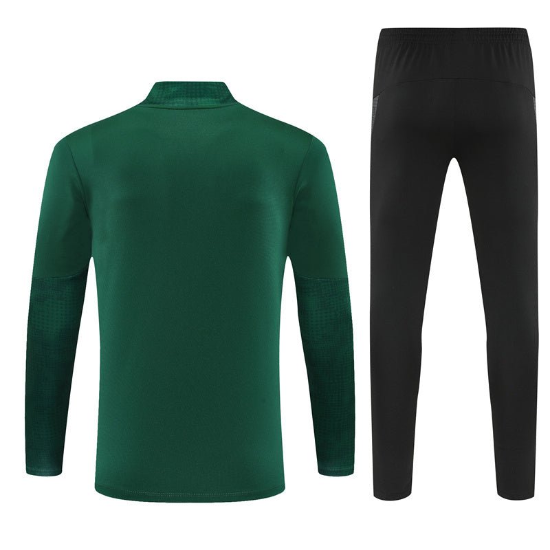 25/26 AC Milan Training Green Kids Size Tracksuit from FootballPrestige.club - Premium Football Kits