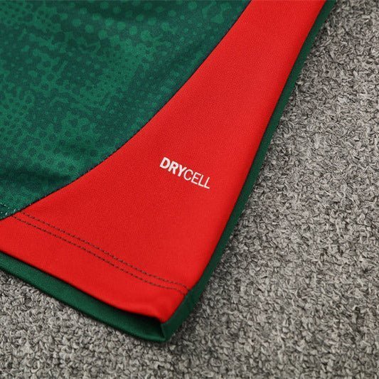 25/26 AC Milan Training Green Kids Size Tracksuit from FootballPrestige.club - Premium Football Kits
