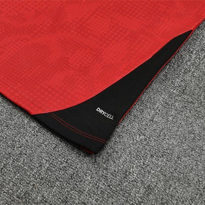 25/26 AC Milan Training Red Tracksuit from FootballPrestige.club - Premium Football Kits