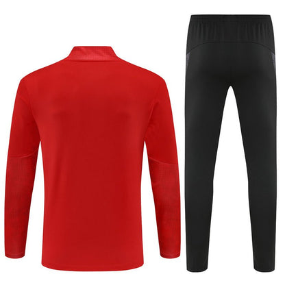 25/26 AC Milan Training Red Tracksuit from FootballPrestige.club - Premium Football Kits