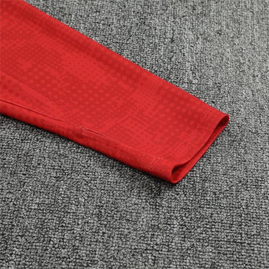 25/26 AC Milan Training Red Tracksuit from FootballPrestige.club - Premium Football Kits