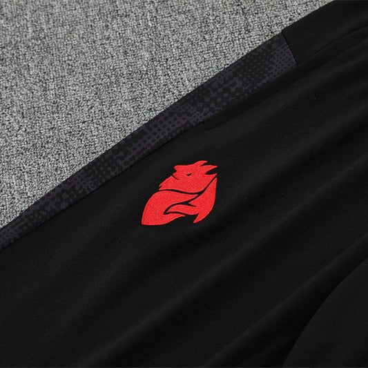 25/26 AC Milan Training Red Tracksuit from FootballPrestige.club - Premium Football Kits