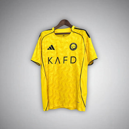 25/26 Al-Nassr Home Kit from FootballPrestige.club - Premium Football Kits