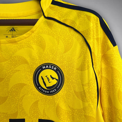 25/26 Al-Nassr Home Kit from FootballPrestige.club - Premium Football Kits