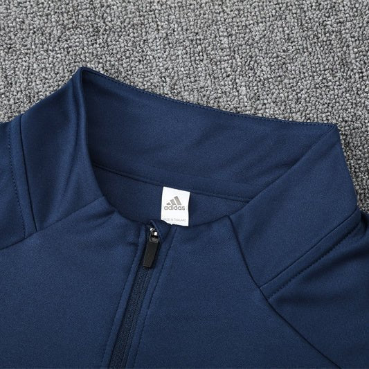 25/26 Arsenal Training Blue Kids Size Tracksuit from FootballPrestige.club - Premium Football Kits