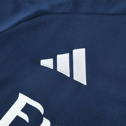 25/26 Arsenal Training Blue Tracksuit from FootballPrestige.club - Premium Football Kits