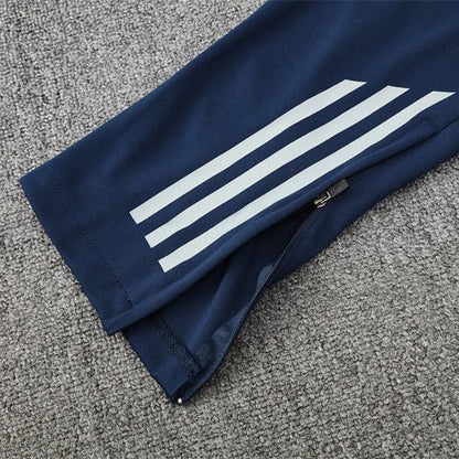25/26 Arsenal Training Blue Tracksuit from FootballPrestige.club - Premium Football Kits