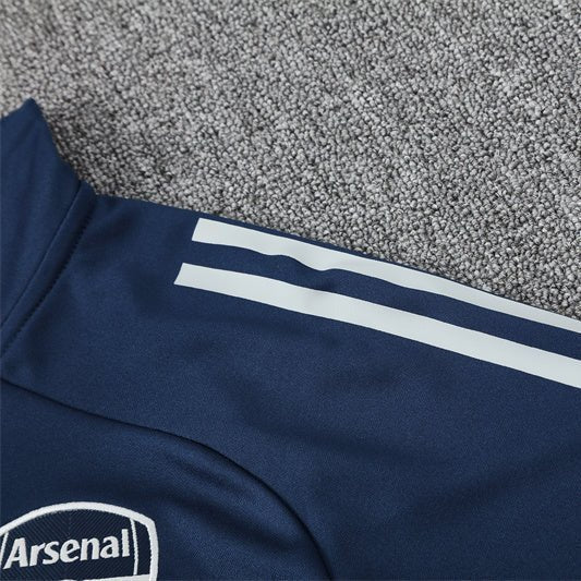 25/26 Arsenal Training Blue Tracksuit from FootballPrestige.club - Premium Football Kits