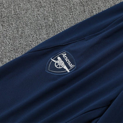25/26 Arsenal Training White Kids Size Tracksuit from FootballPrestige.club - Premium Football Kits
