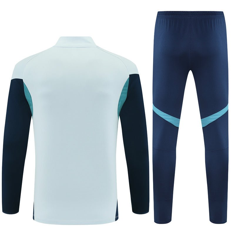 25/26 Arsenal Training White Kids Size Tracksuit from FootballPrestige.club - Premium Football Kits