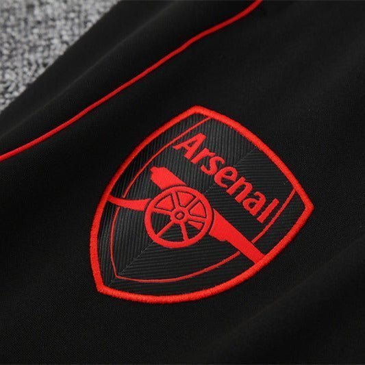 25/26 Arsenal White/Red Kids Size Tracksuit from FootballPrestige.club - Premium Football Kits