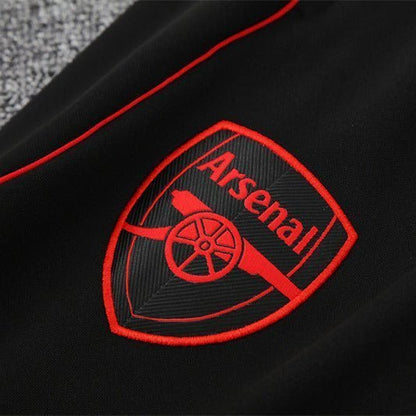 25/26 Arsenal White/Red Kids Size Tracksuit from FootballPrestige.club - Premium Football Kits