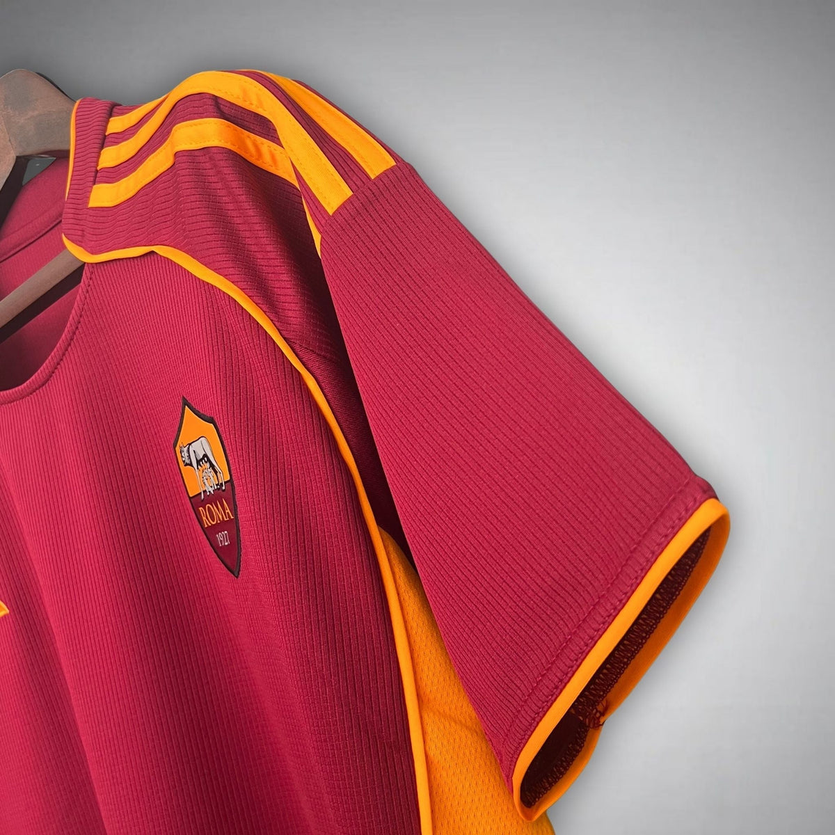 25/26 AS Roma Home Kit from FootballPrestige.club - Premium Football Kits