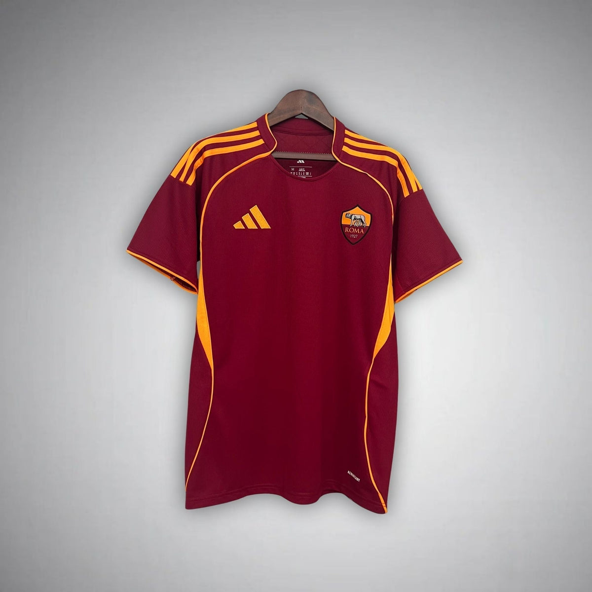 25/26 AS Roma Home Kit from FootballPrestige.club - Premium Football Kits