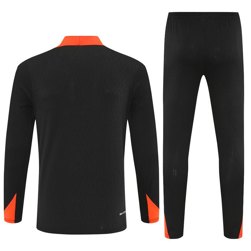 25/26 Brazil Training Black Kids Size Tracksuit from FootballPrestige.club - Premium Football Kits
