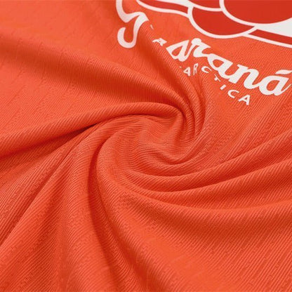 25/26 Brazil Training Orange Tracksuit from FootballPrestige.club - Premium Football Kits