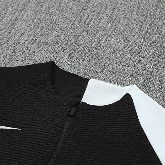 25/26 Chelsea Black Tracksuit from FootballPrestige.club - Premium Football Kits