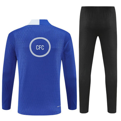 25/26 Chelsea Blue Kids Size Tracksuit from FootballPrestige.club - Premium Football Kits