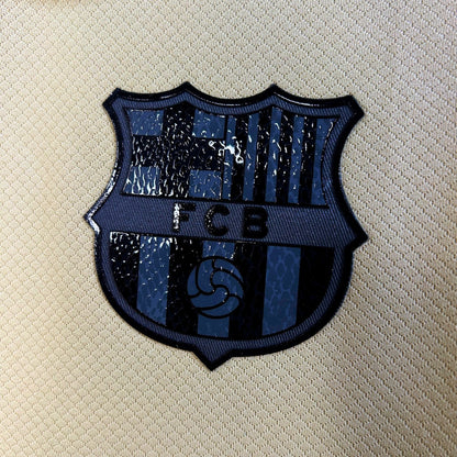 25/26 FC Barcelona Away Kit from FootballPrestige.club - Premium Football Kits